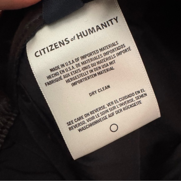 Citizens of Humanity Recycled Leather Pants. - Picture 8 of 15